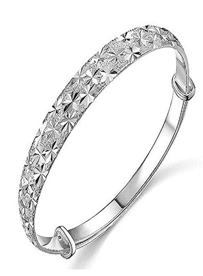 MAIHAO Women Jewelry Solid 925 Sterling Silver Womens Charm Bangle Bracelet Nice Gift - Image 1